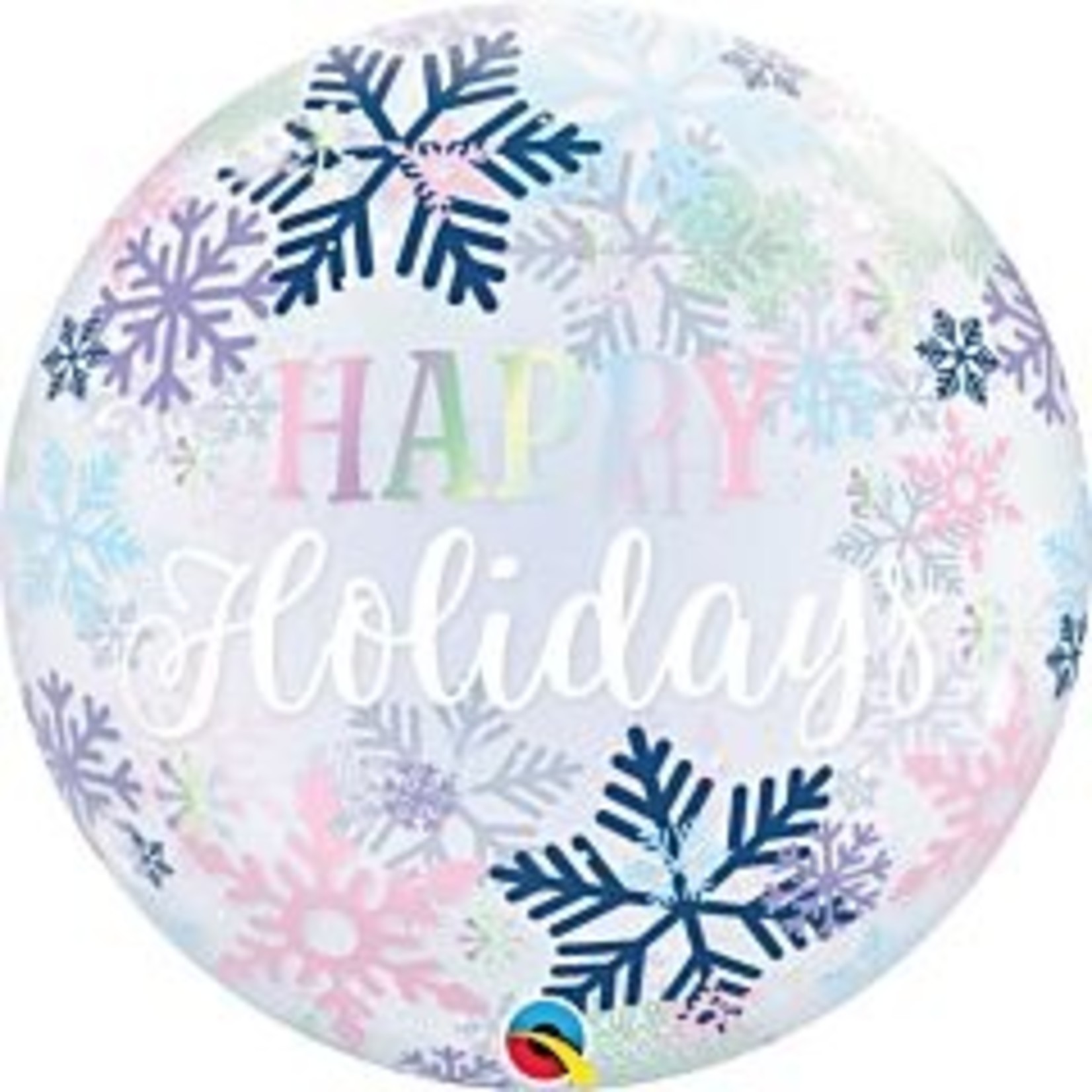 20" Clear Snowflake Bubble