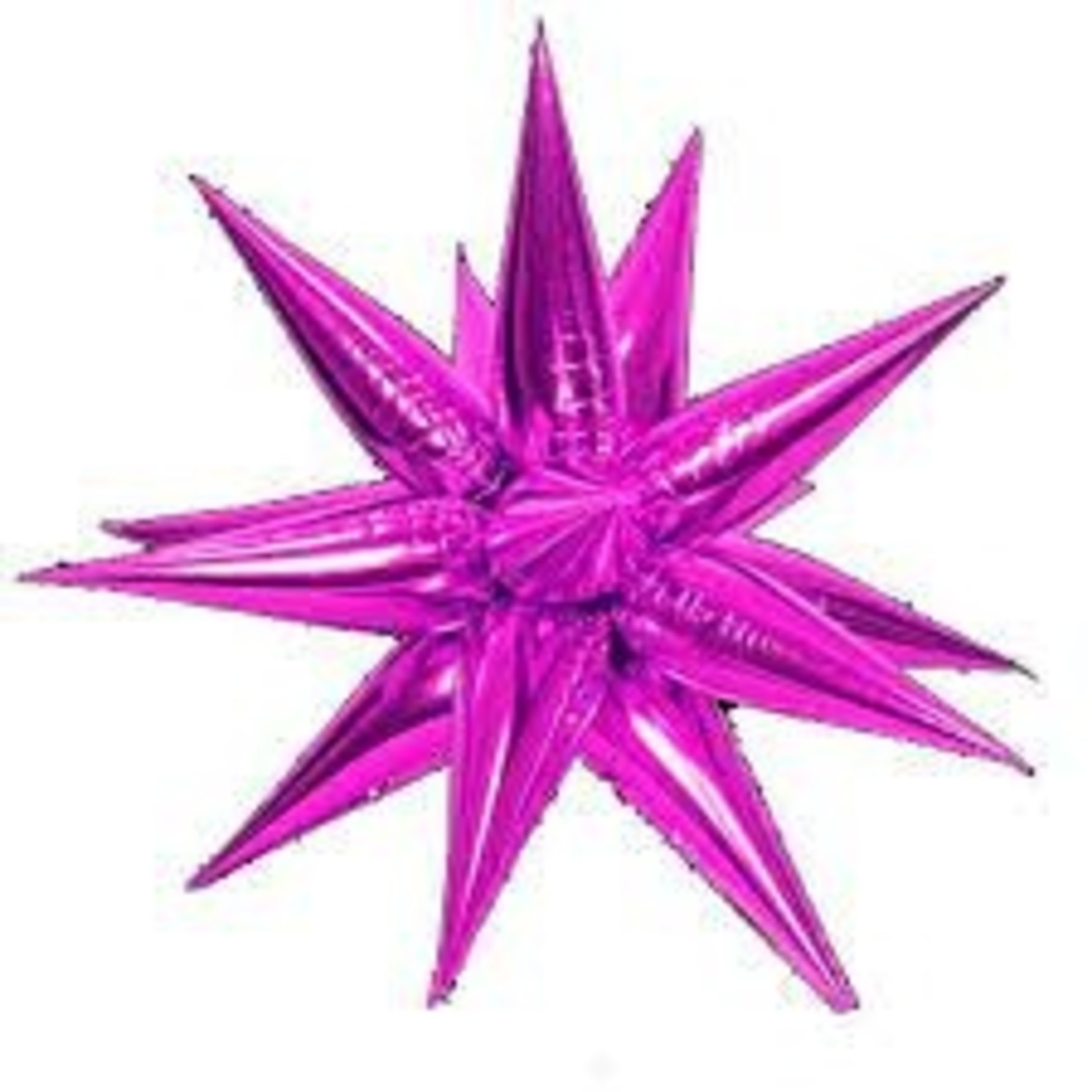 40" Hot Pink Star-Burst Balloon