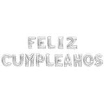 16" 'Feliz Cumpleanos' Silver