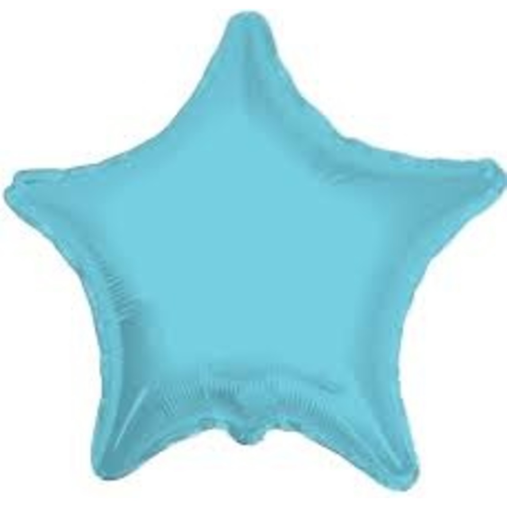 20" Baby Blue Star Foil Balloon