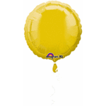 18" Gold Round Foil Balloon