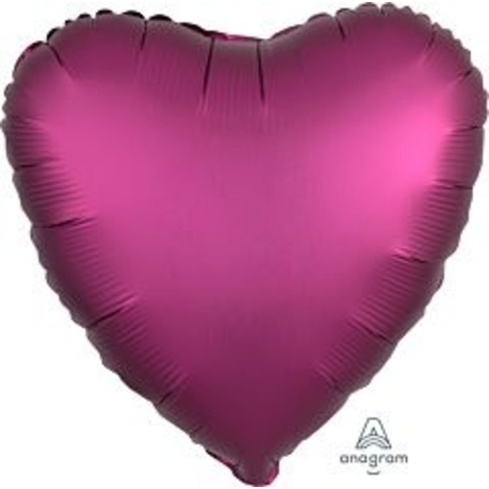 17" Luxe Pomegranate Heart Foil Balloon