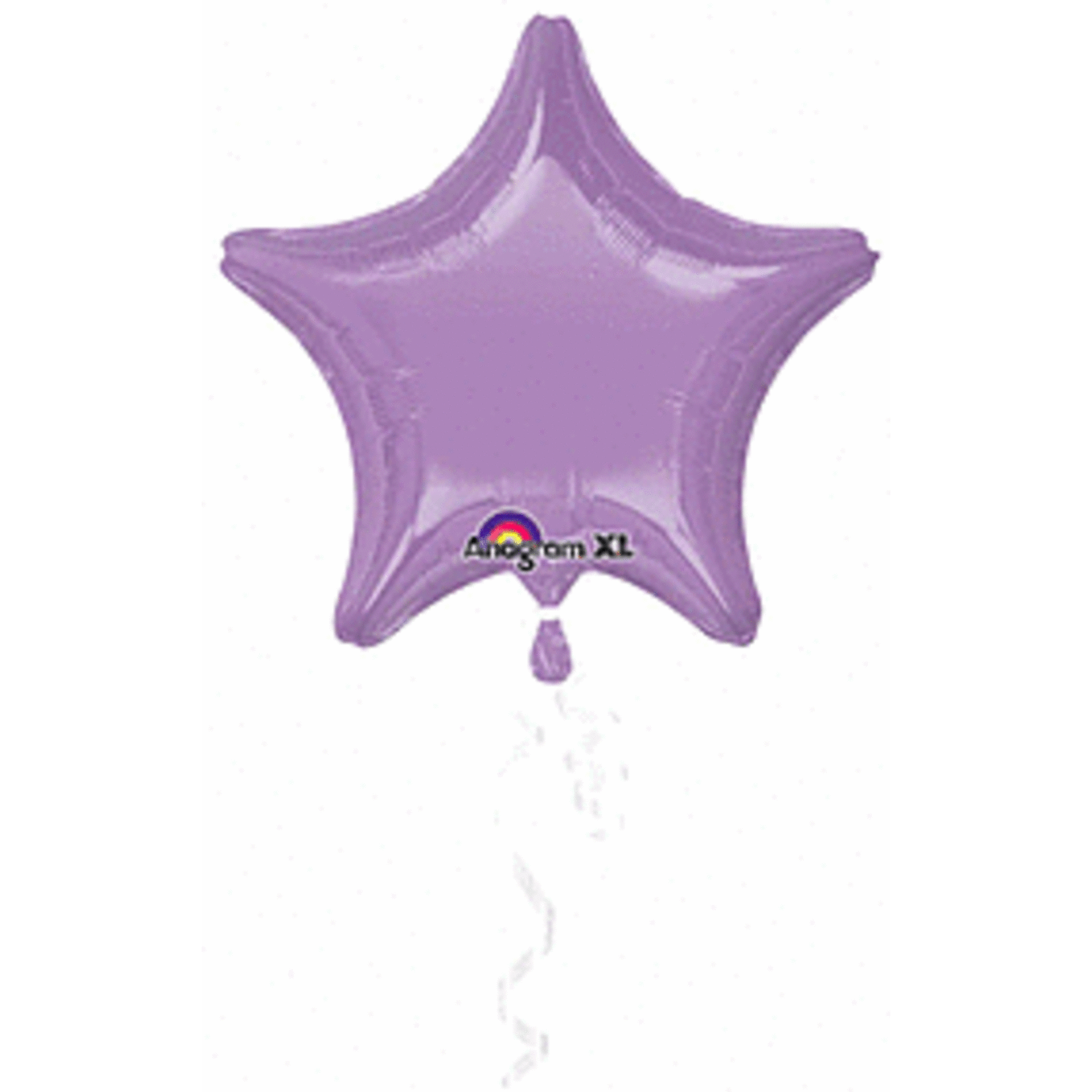 20" Star Lavender Foil Balloon