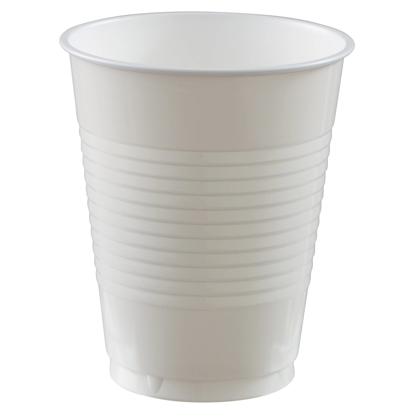 16oz White Plastic Cups
