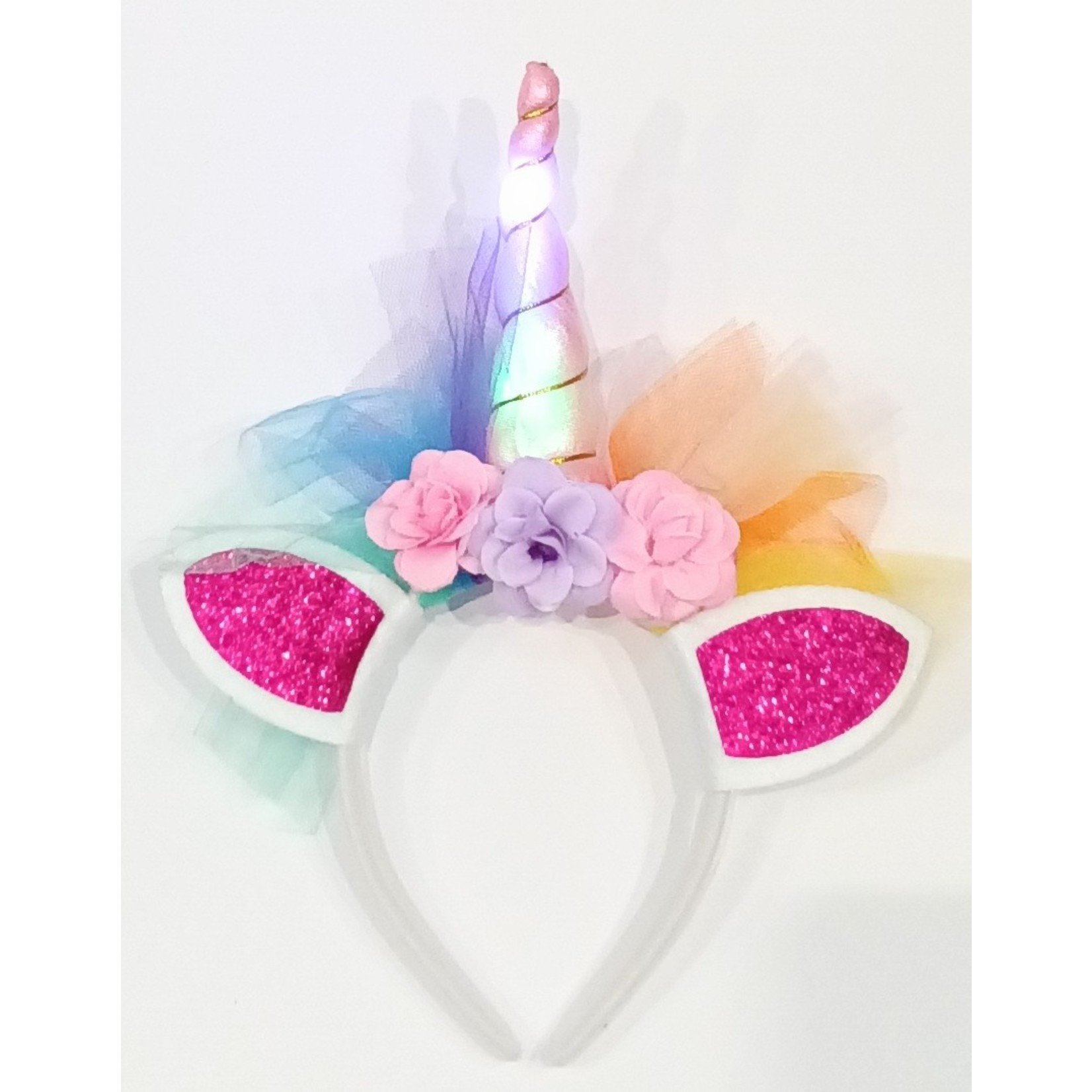 Light Up Unicorn Headbands 1dz