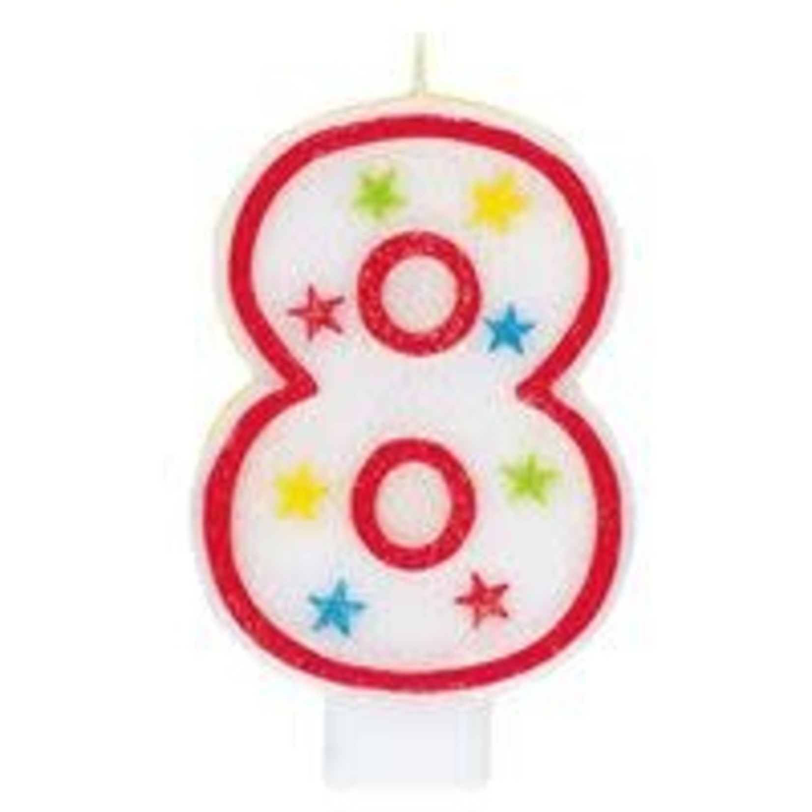 Glitter Candle #8 and Decoration
