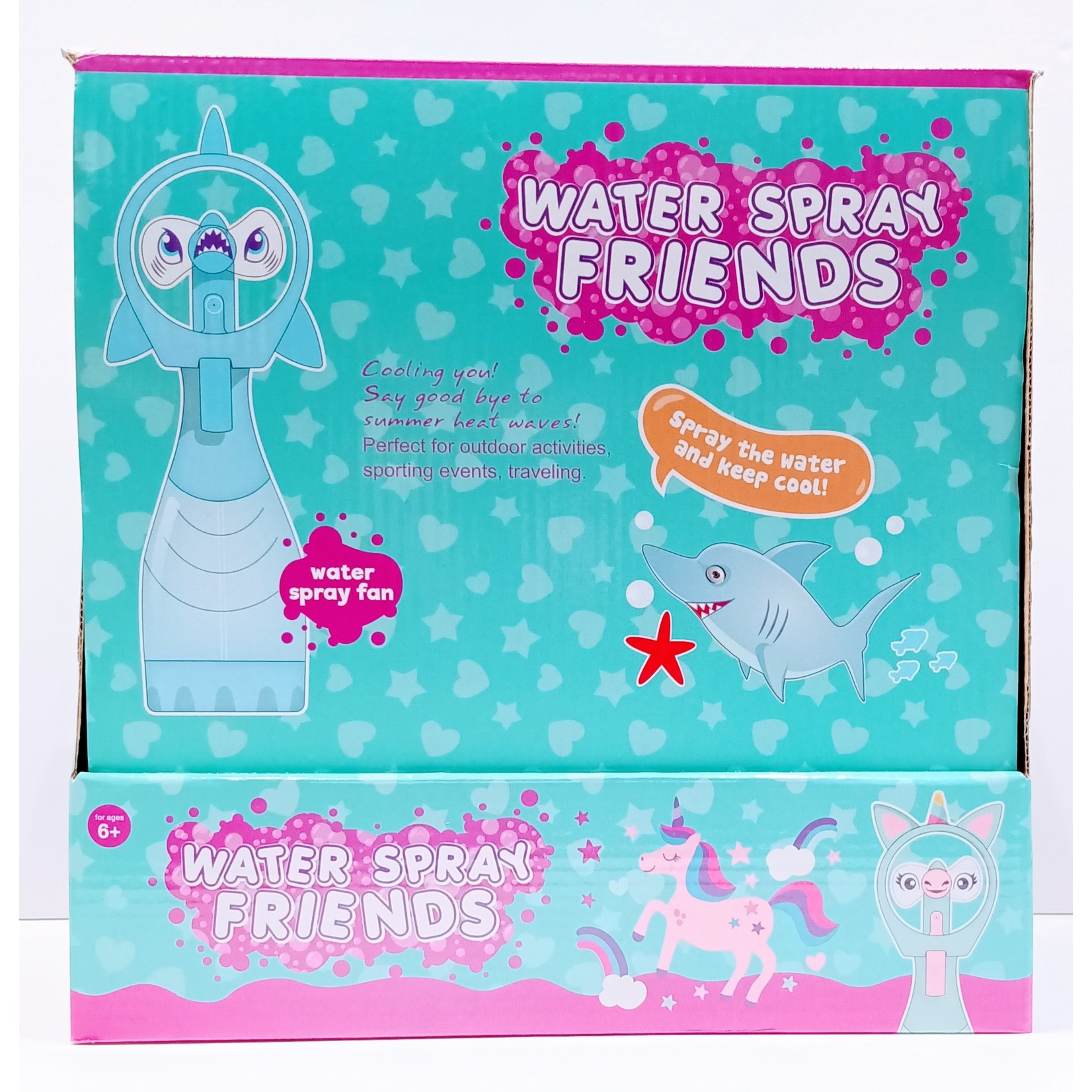 WaterSpray Friends 6pcs