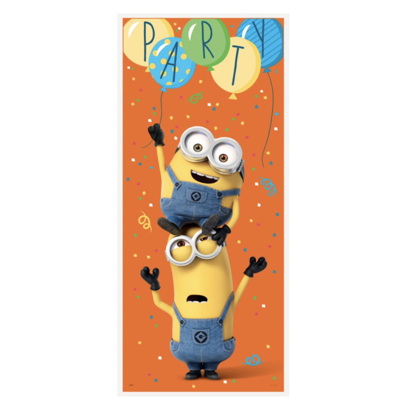 Minions Party Door Poster