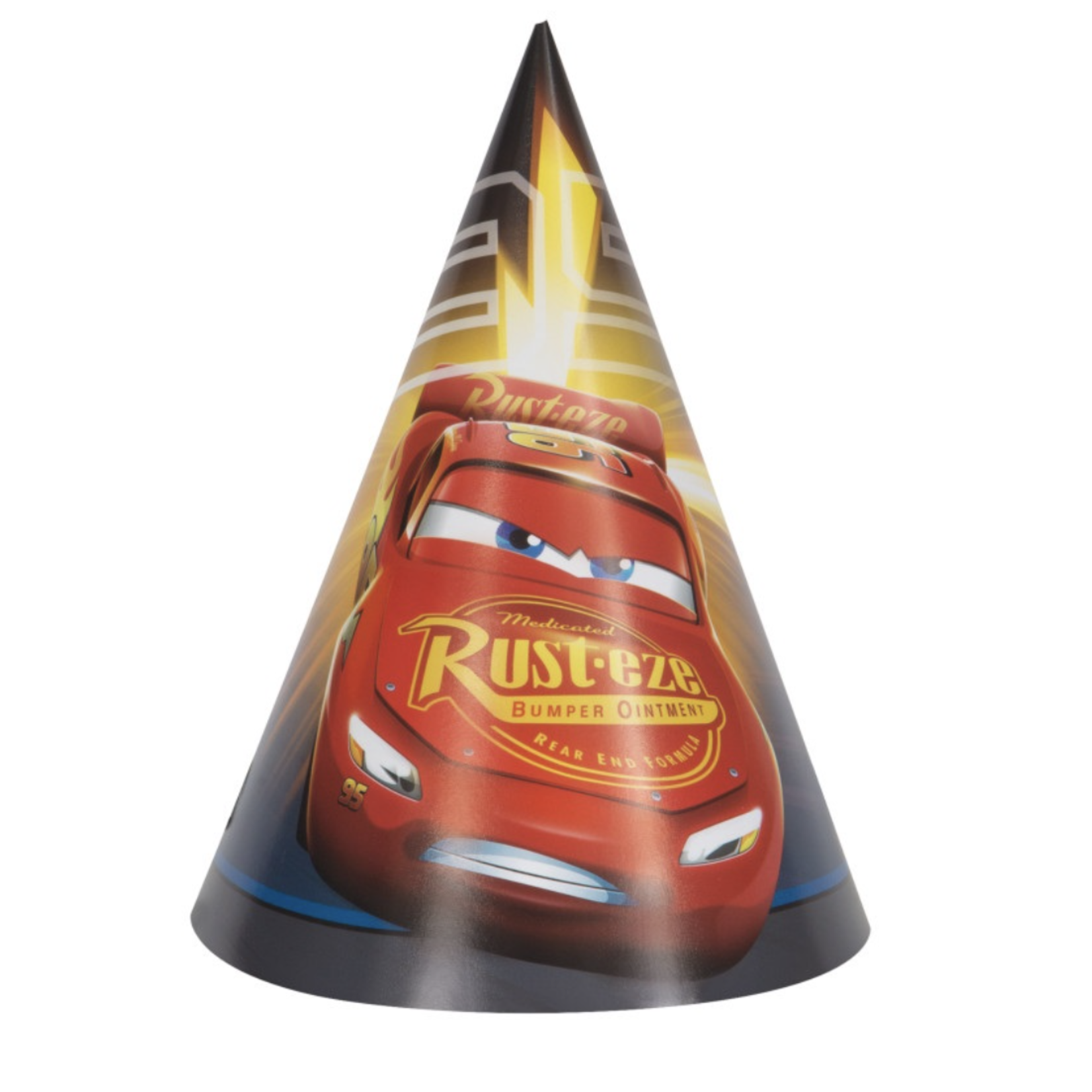 Disney Cars 3 Movie Party Hats 8ct