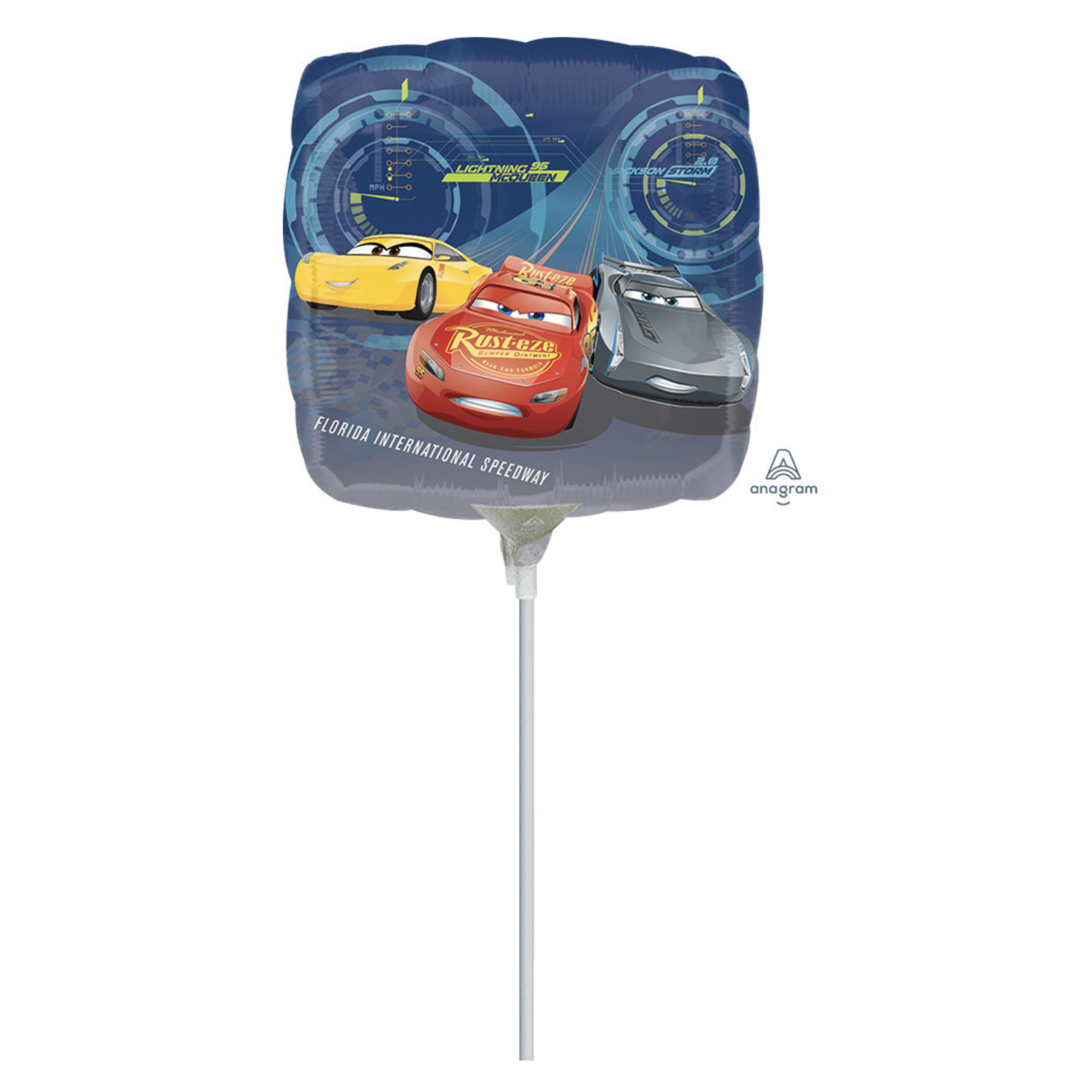 Anagram Air Filled 9" Disney Cars Balloon