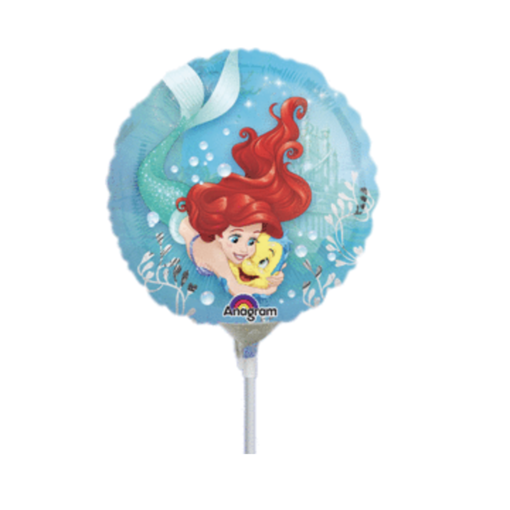 Anagram Air Filled 9in Little Mermaid Balloon
