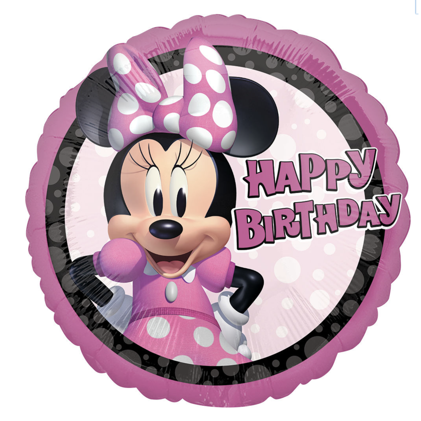 Anagram 18in Minnie Forever Happy Bday Balloon