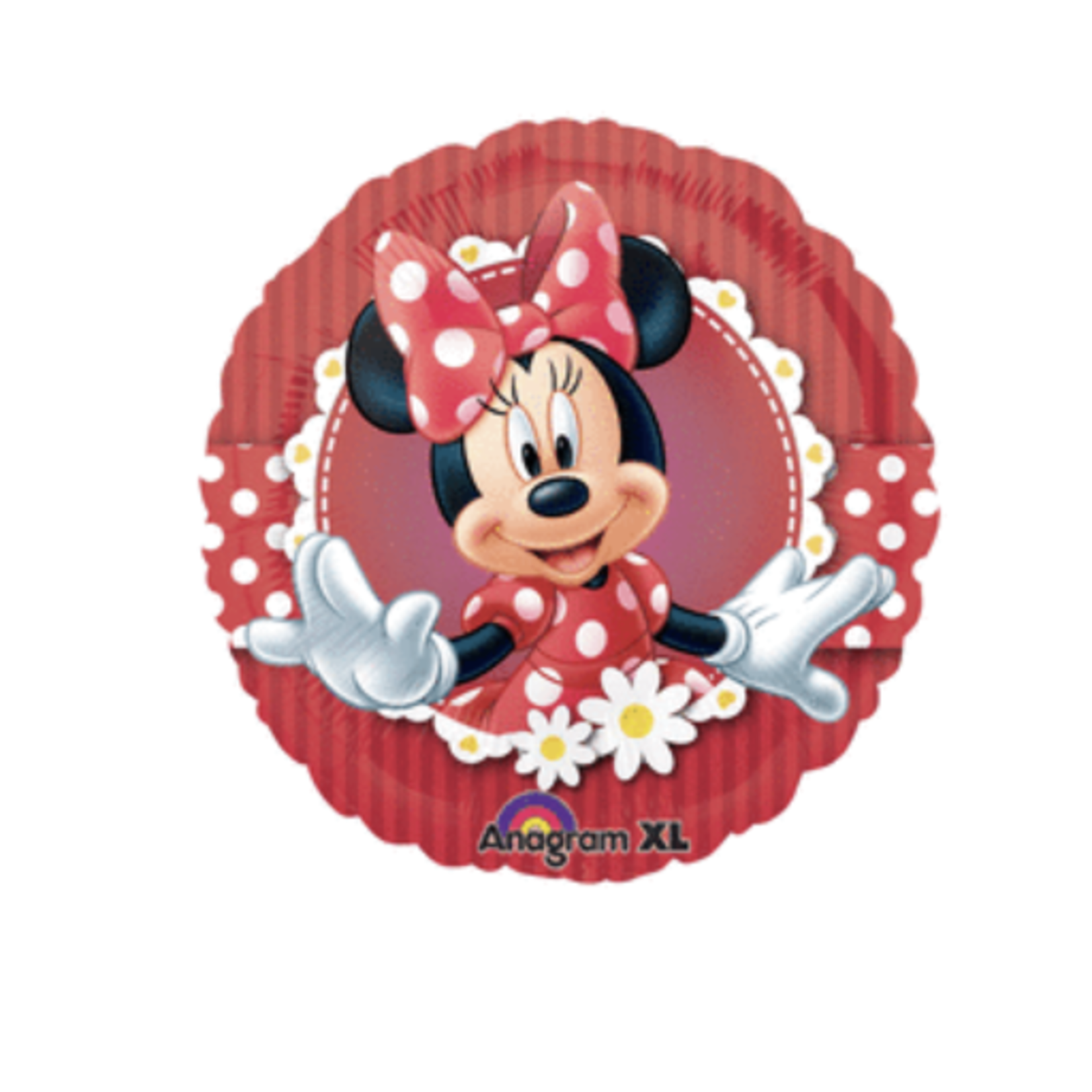Anagram 18in Minnie Mad About You Birthday Balloon