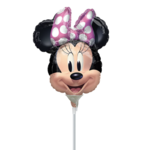 Anagram Air Filled 14in Minnie Mouse Head Balloon