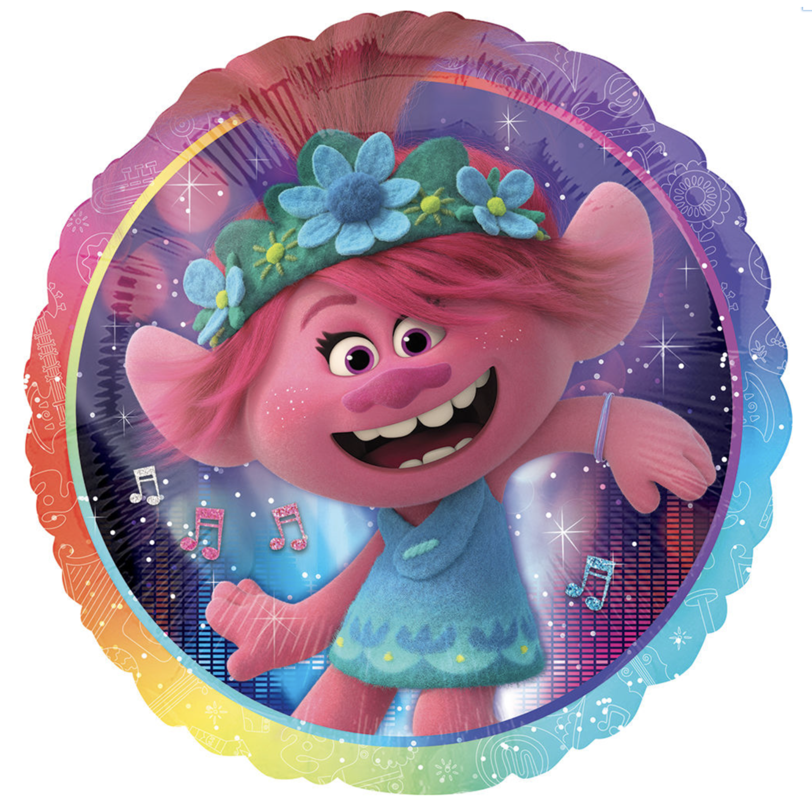 Anagram 18" Trolls Balloon