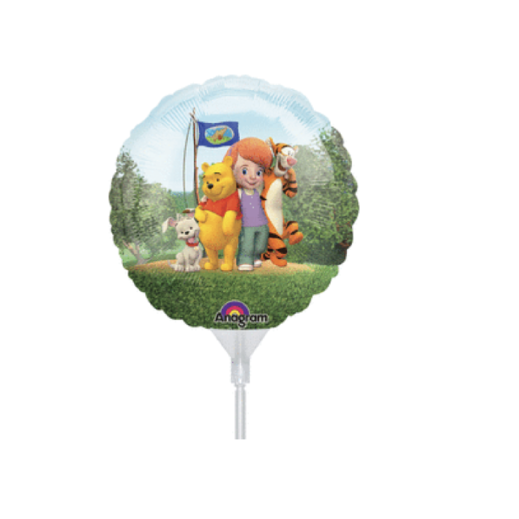 Anagram Air Filled 9" Winnie & Friends Balloons