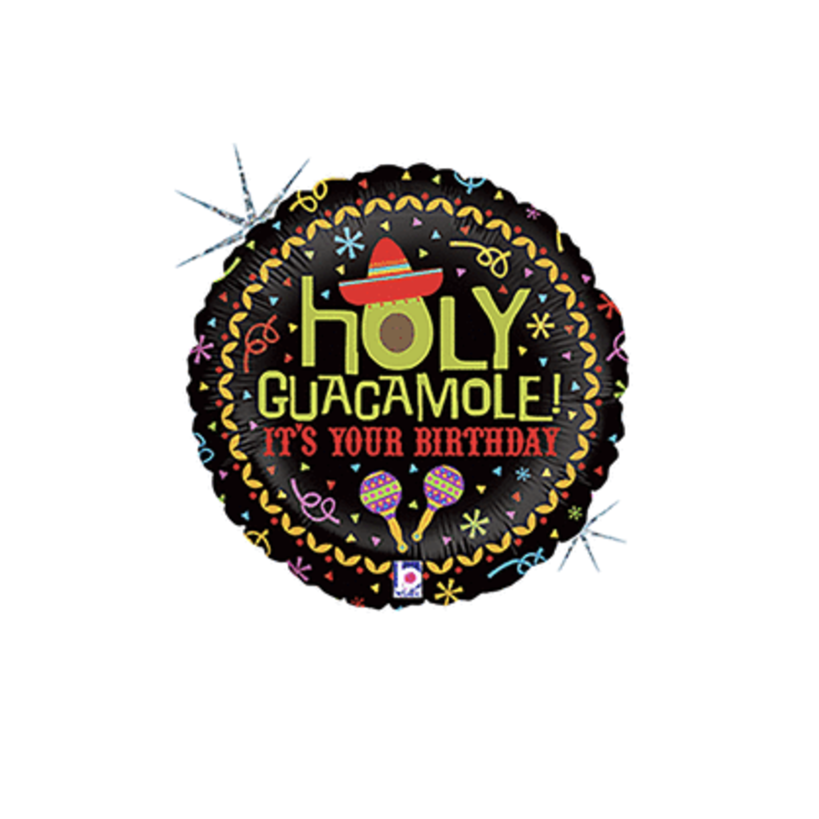 18" Holy Guacamole Balloon