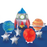 Blast Off Birthday Table Centerpiece Decorating Kit