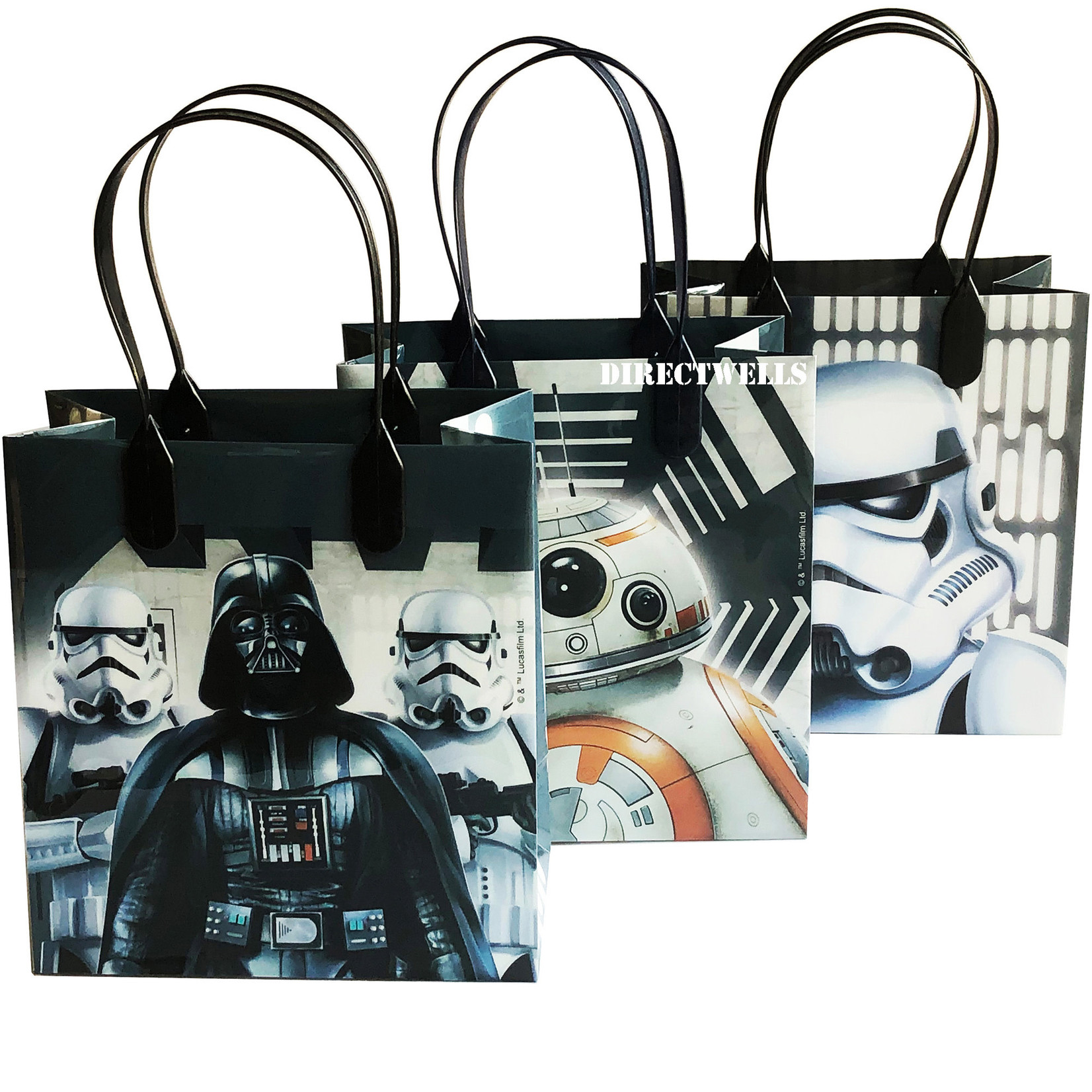 Star Wars Plastic Treat Bags 12pcs