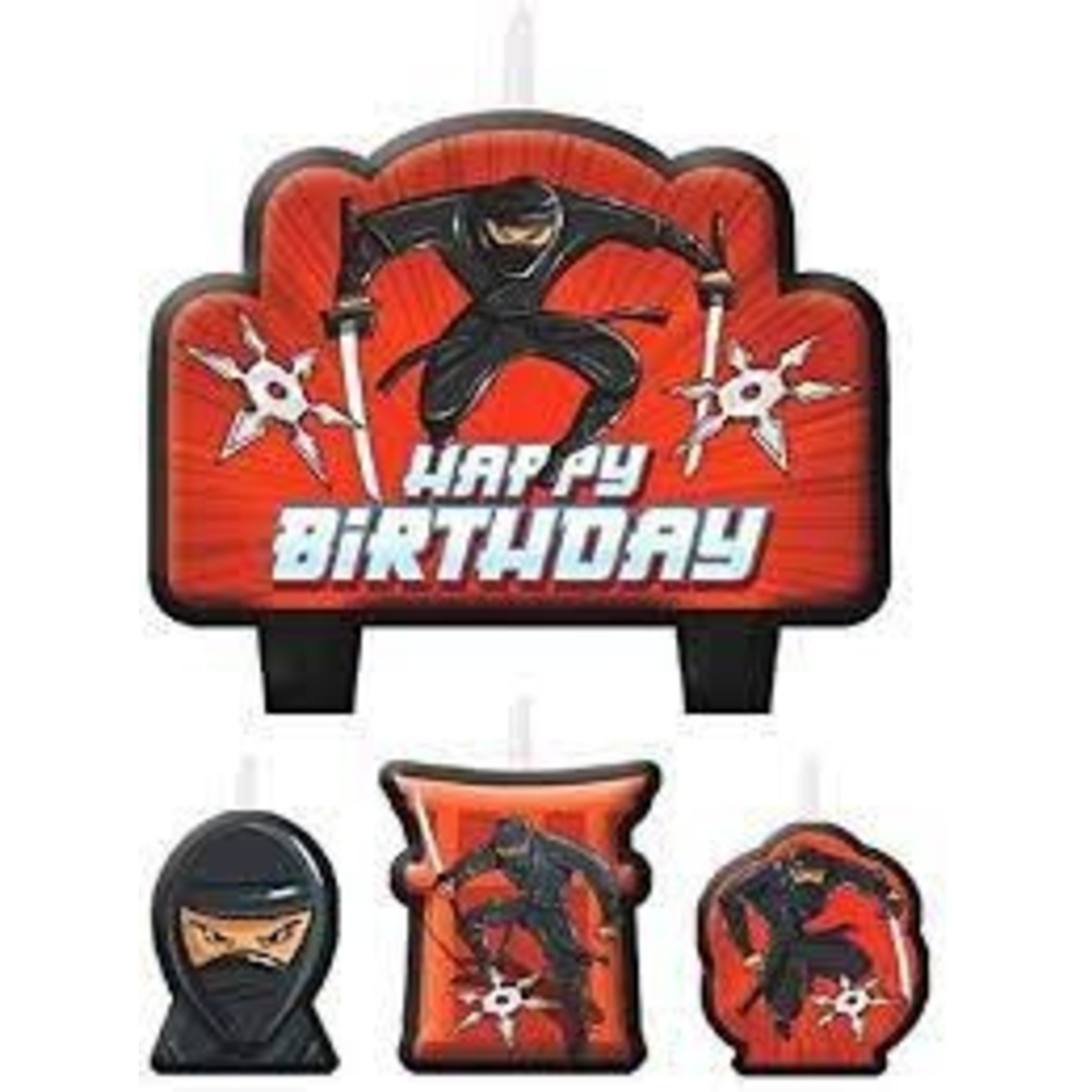 NINJA BDAY CANDLES