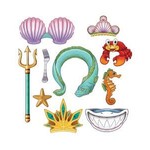 Mermaid Photo Fun Signs 10pcs