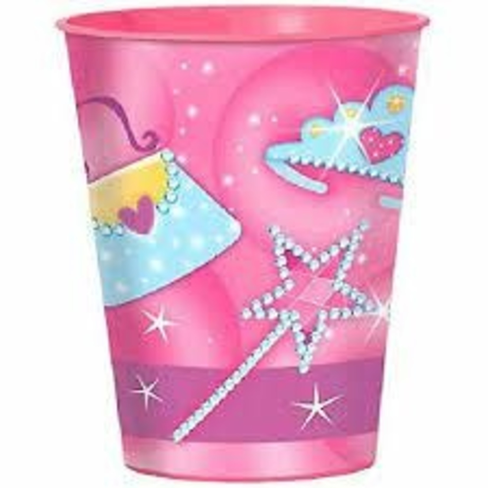 Sparkling Princess Plastic Cup