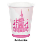 Princess Castle Cups 8ct