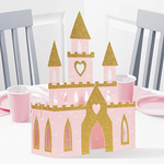 Princess Castle w/Glitter Centerpiece