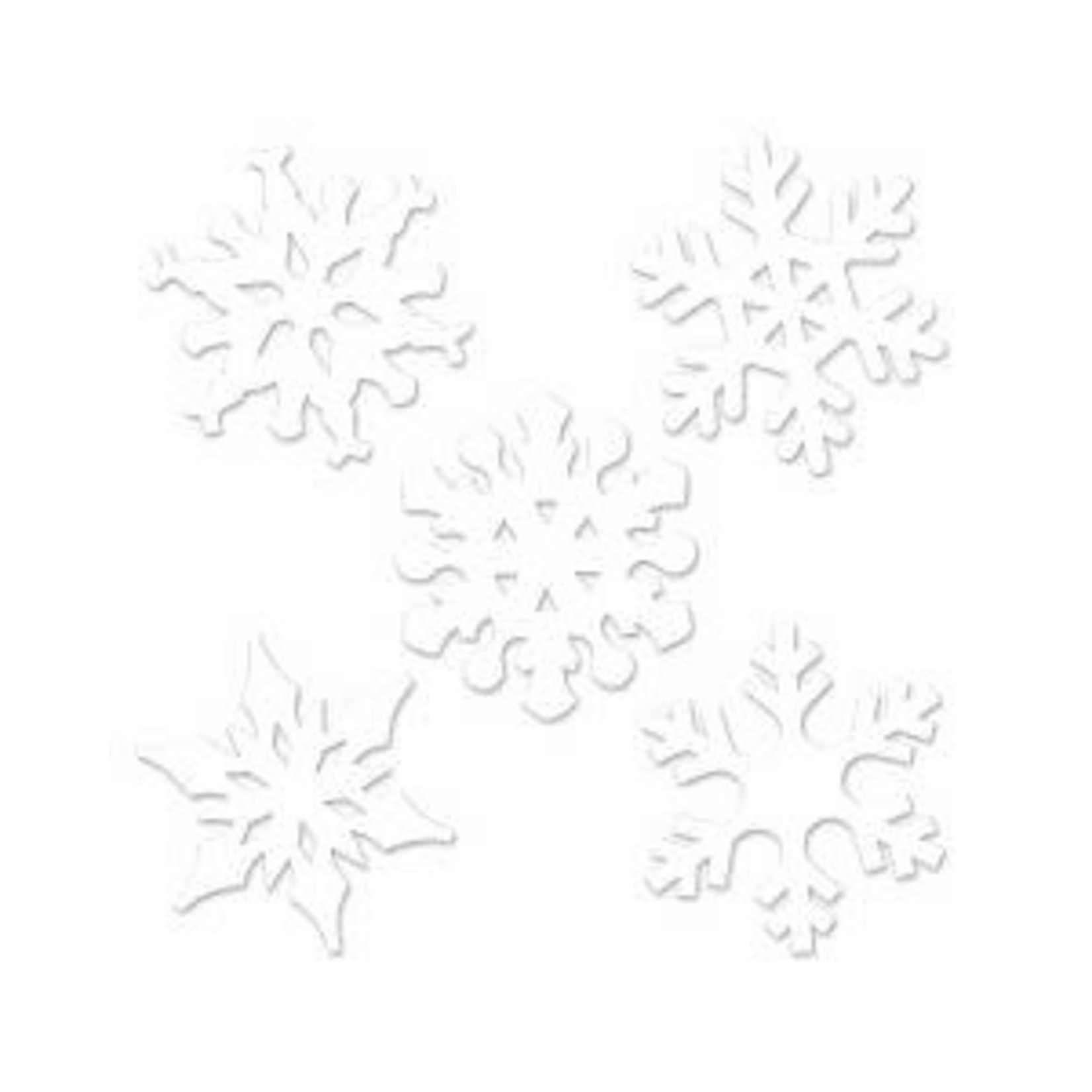 Snowflake Cutouts 10ct