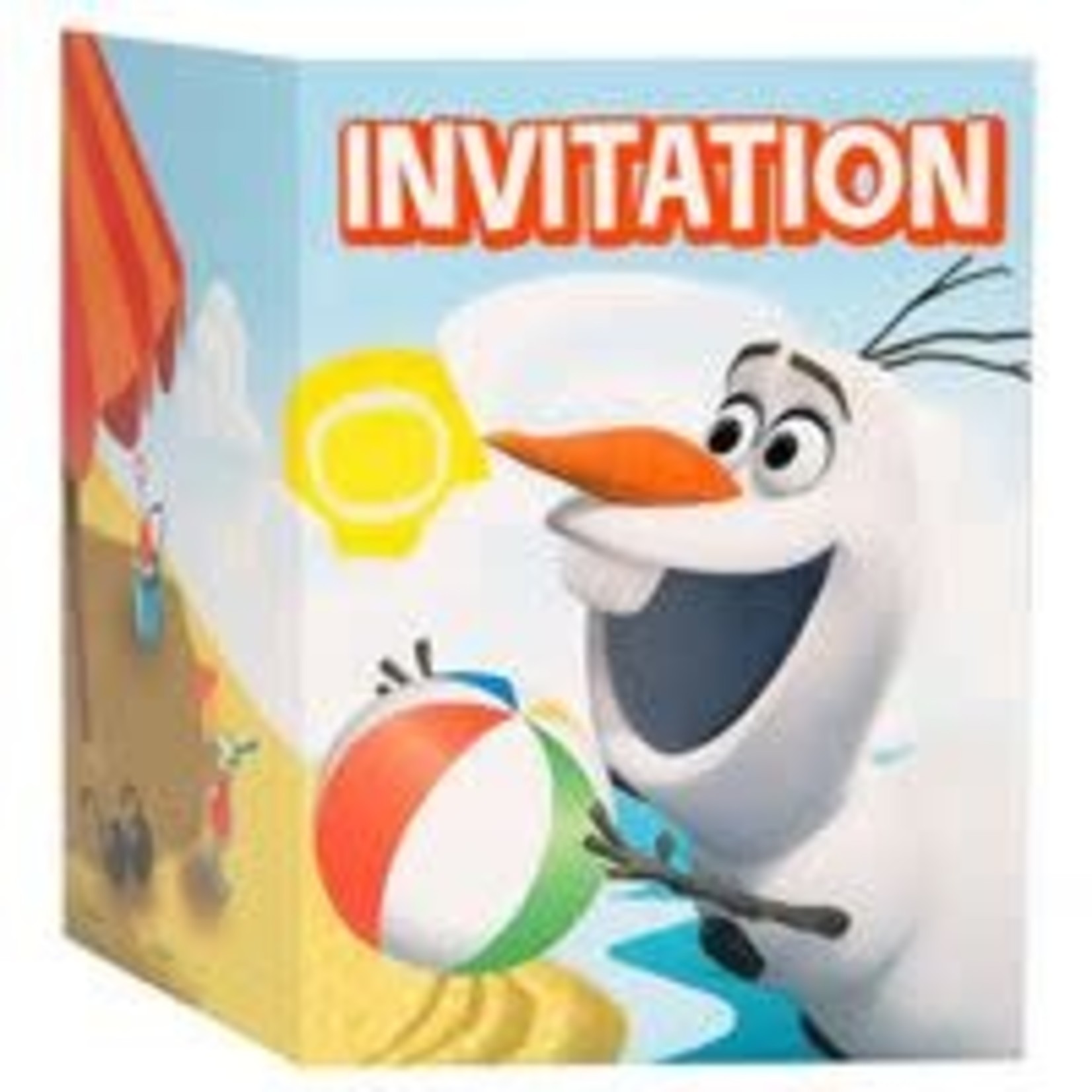 Disney Frozen Olaf Invitations 8ct