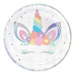 Unicorn Plate Lunch Plates 8ct