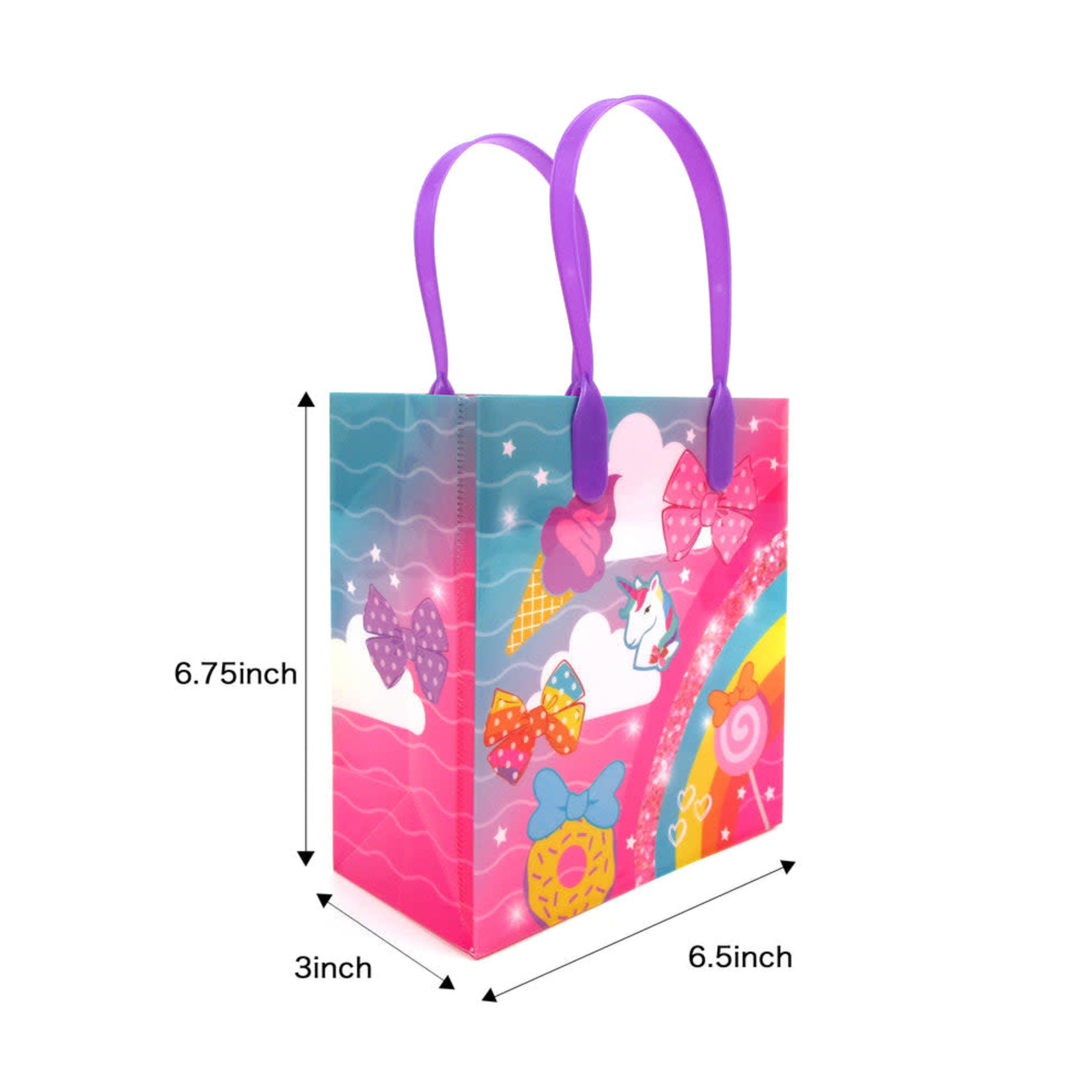Rainbow Unicorn Treat Bags 12ct