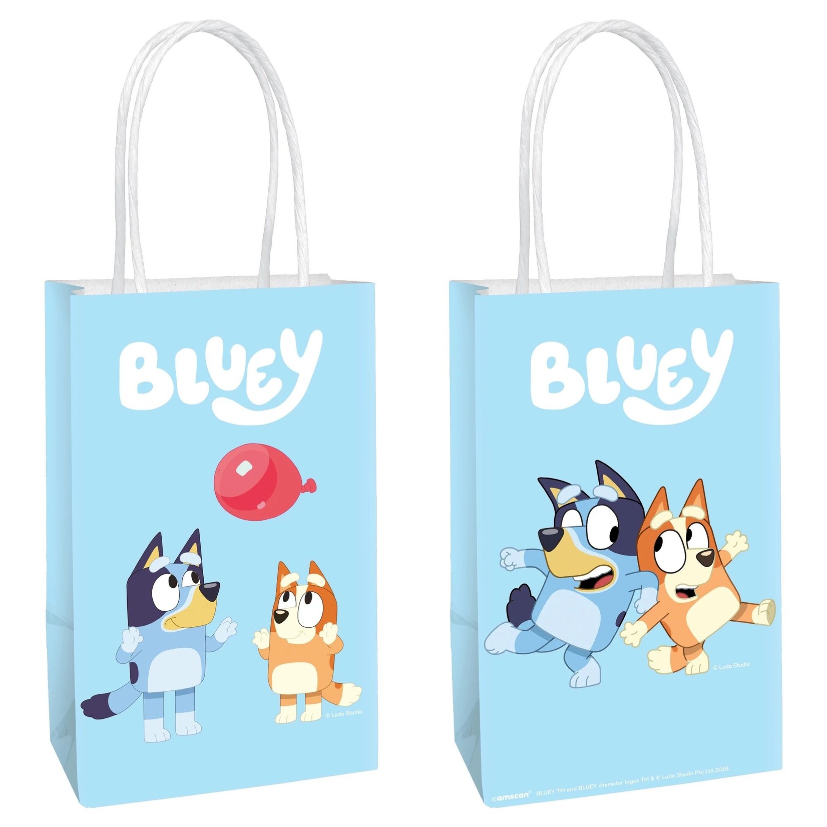 Bluey Kraft Bags 8ct