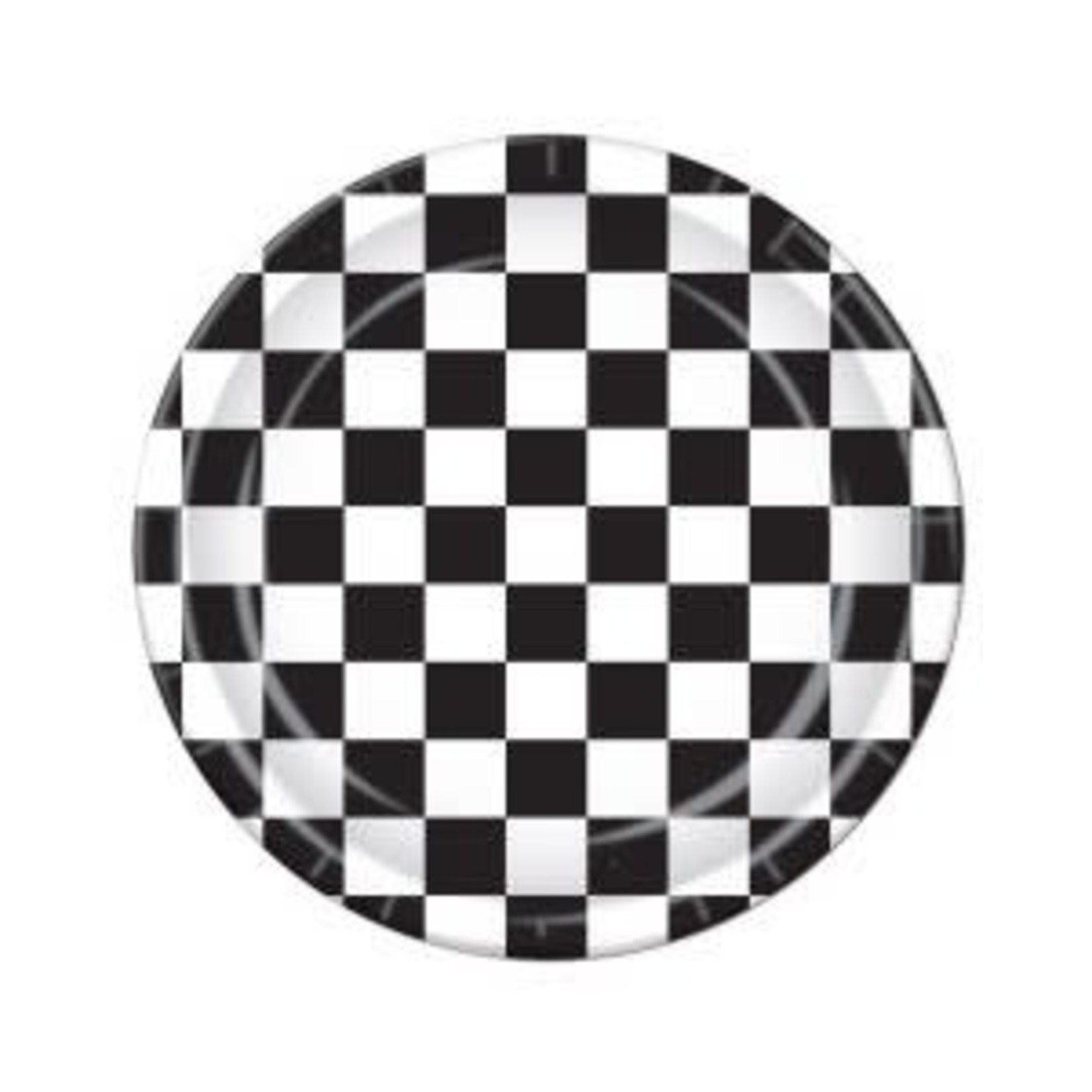 Checkered Flag 9" Plates