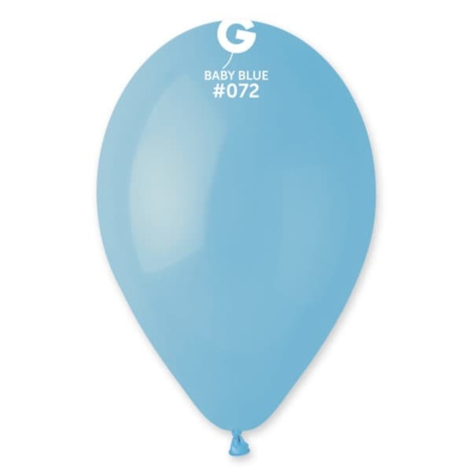 Gemar Gemar 12" Baby Blue Balloons 50pcs