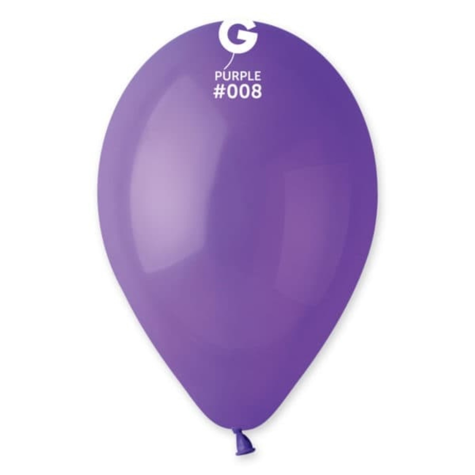 Gemar Gemar 12" Purple Balloon 50ct