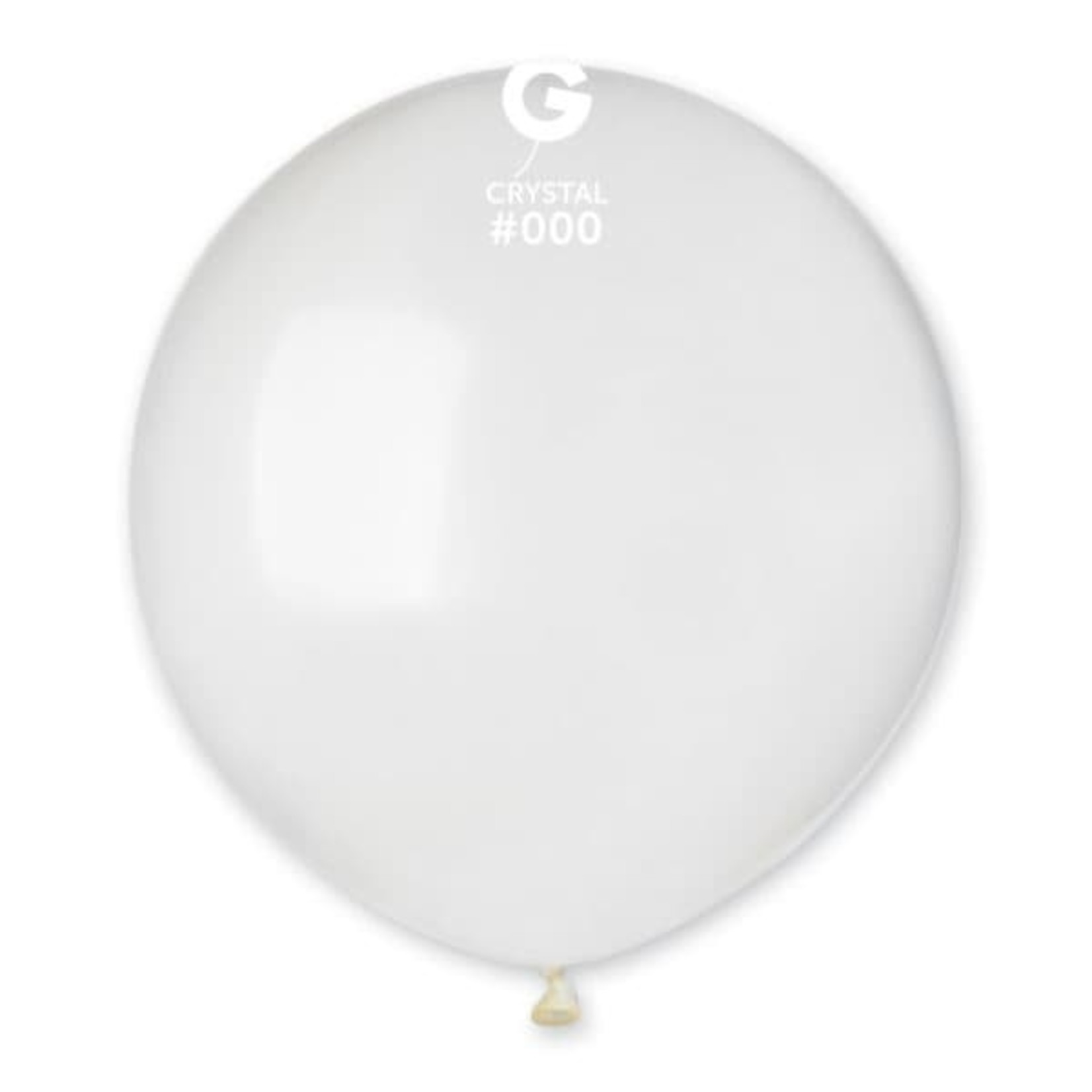 Gemar Gemar 19" Crystal(Clear) 25ct Balloon
