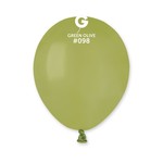 Gemar 5" Green Olive Balloons 100pcs