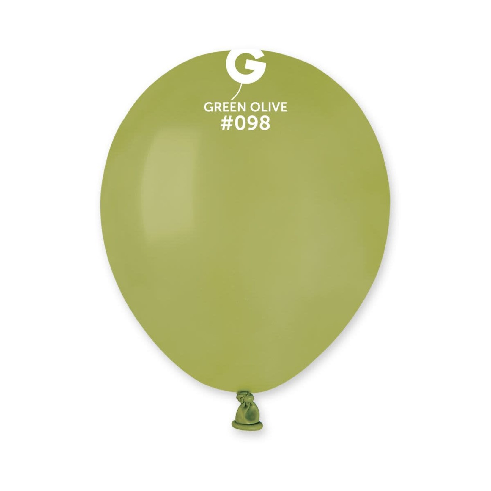 Gemar Gemar 5" Green Olive Balloons 100pcs