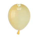 Gemar Gemar 5" Mustard Balloons 100pcs