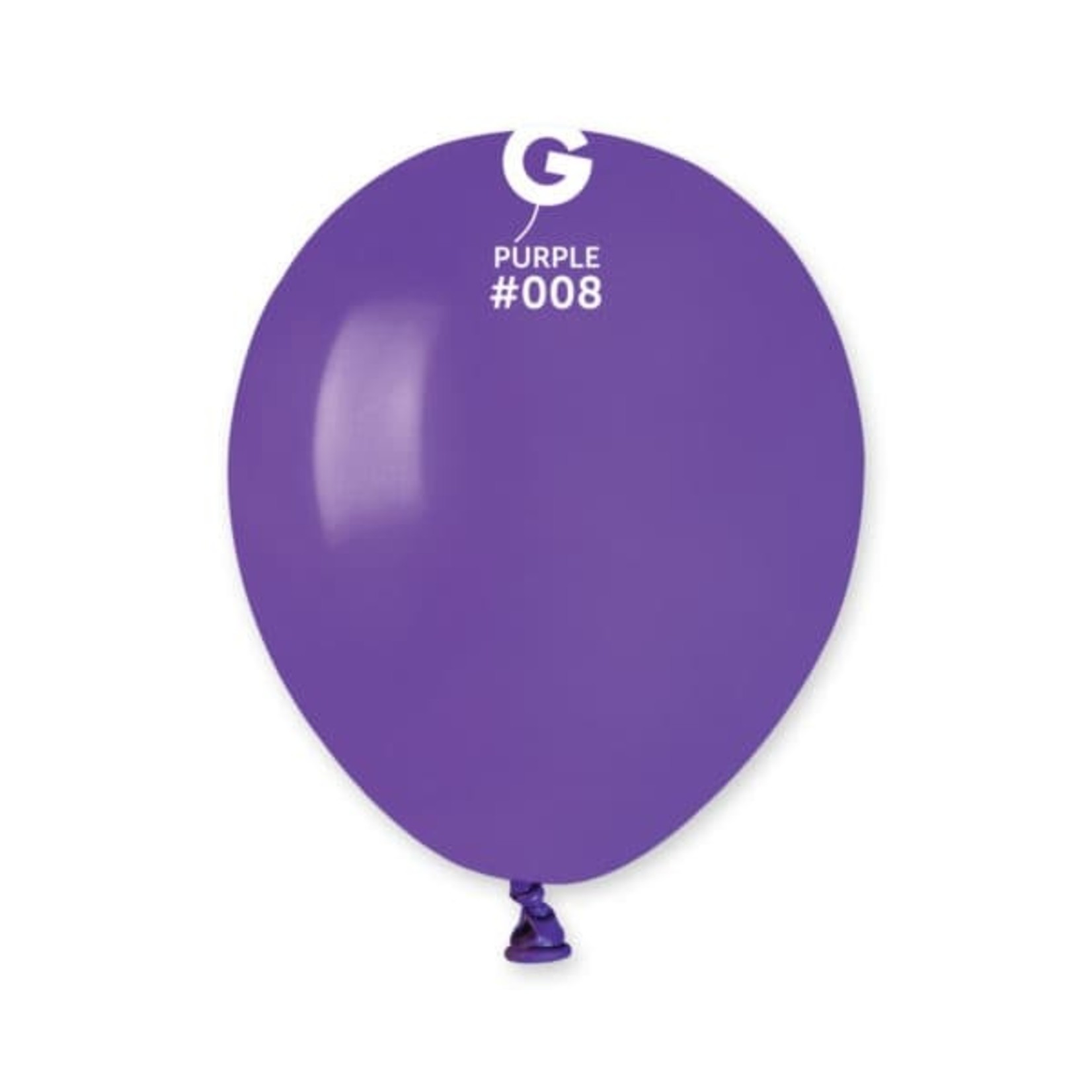 Gemar Gemar 5" Purple 100ct Balloon