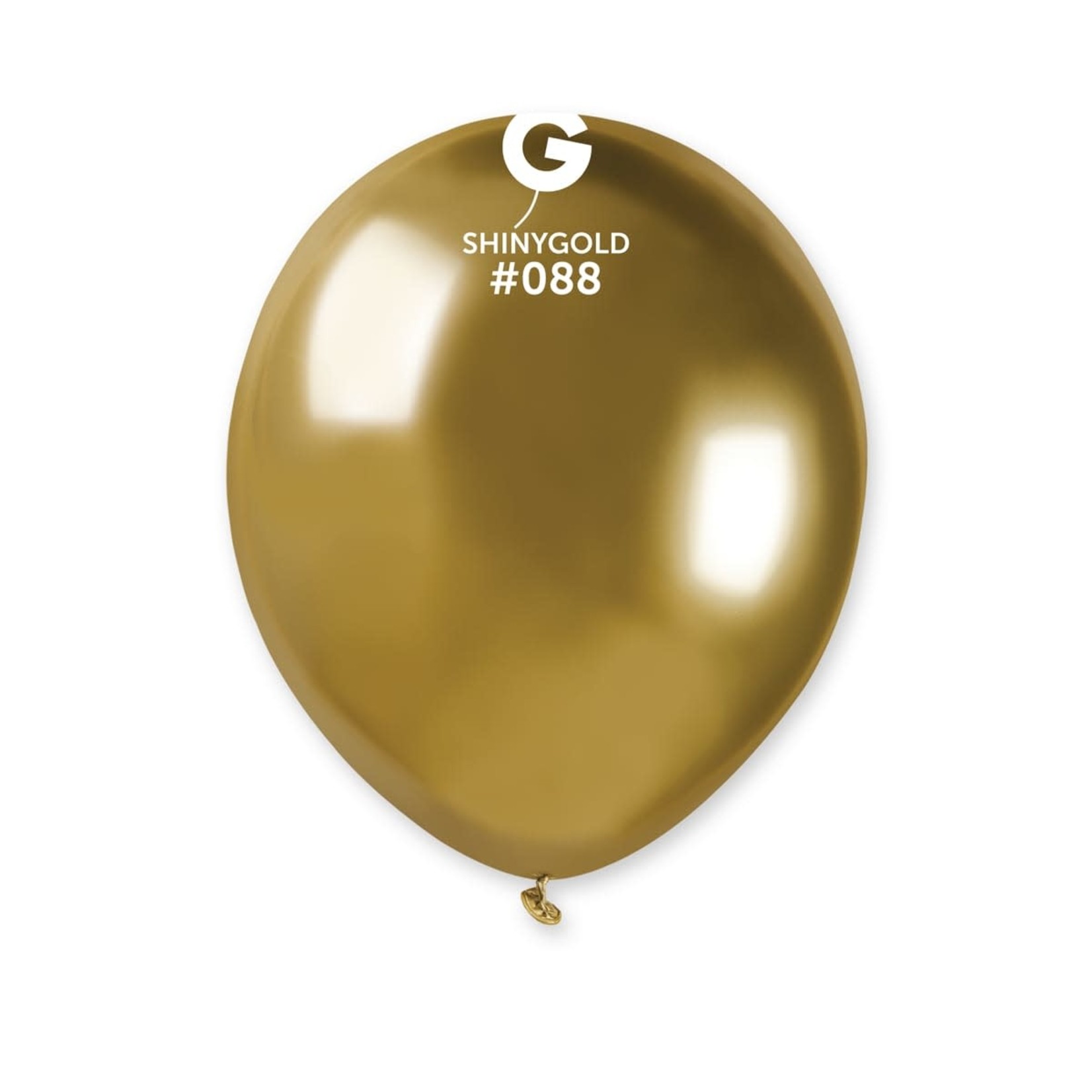 Gemar Gemar 5" Shiny Gold 50ct Balloon