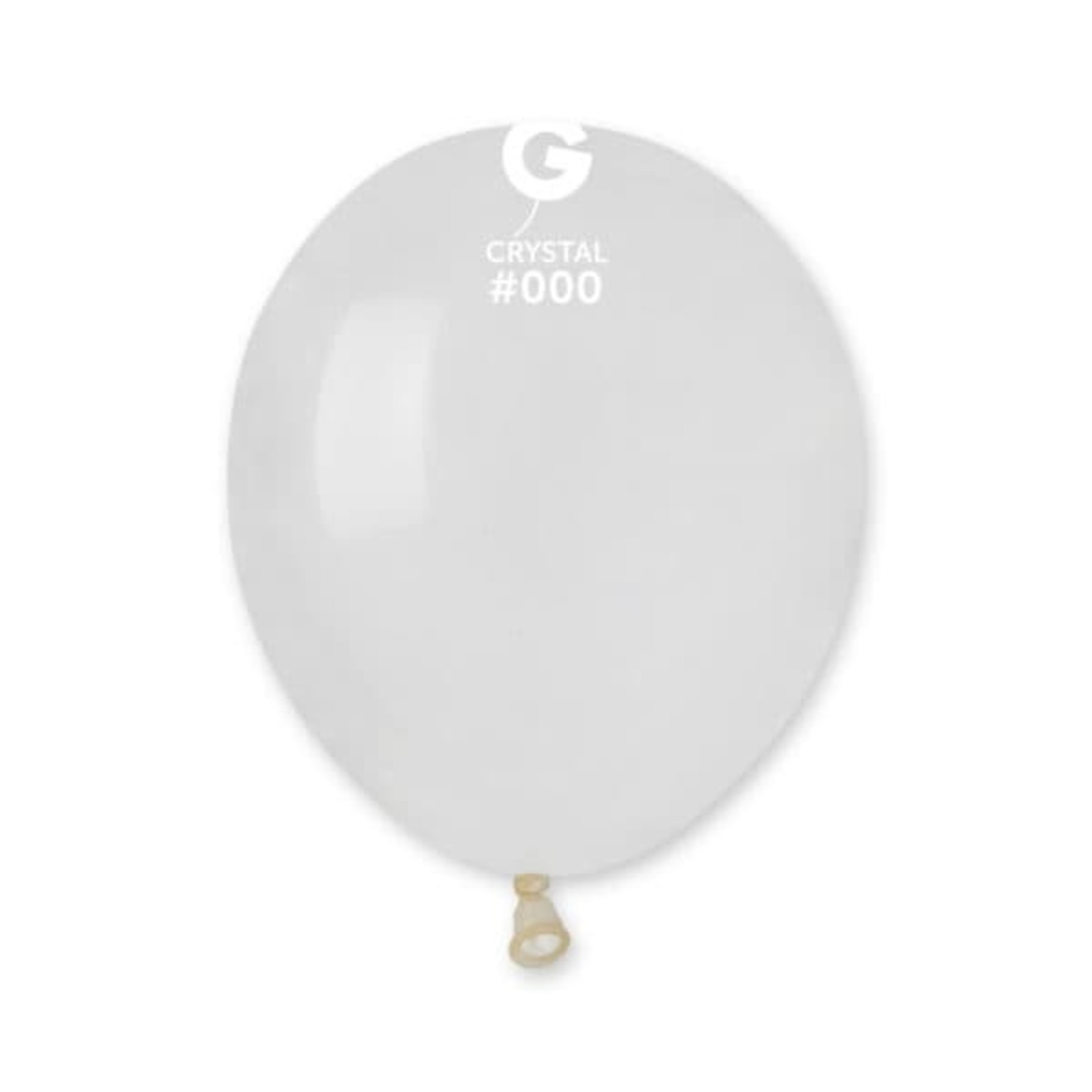 Gemar Gemar 5" Crystal Clear  Balloons 100pcs
