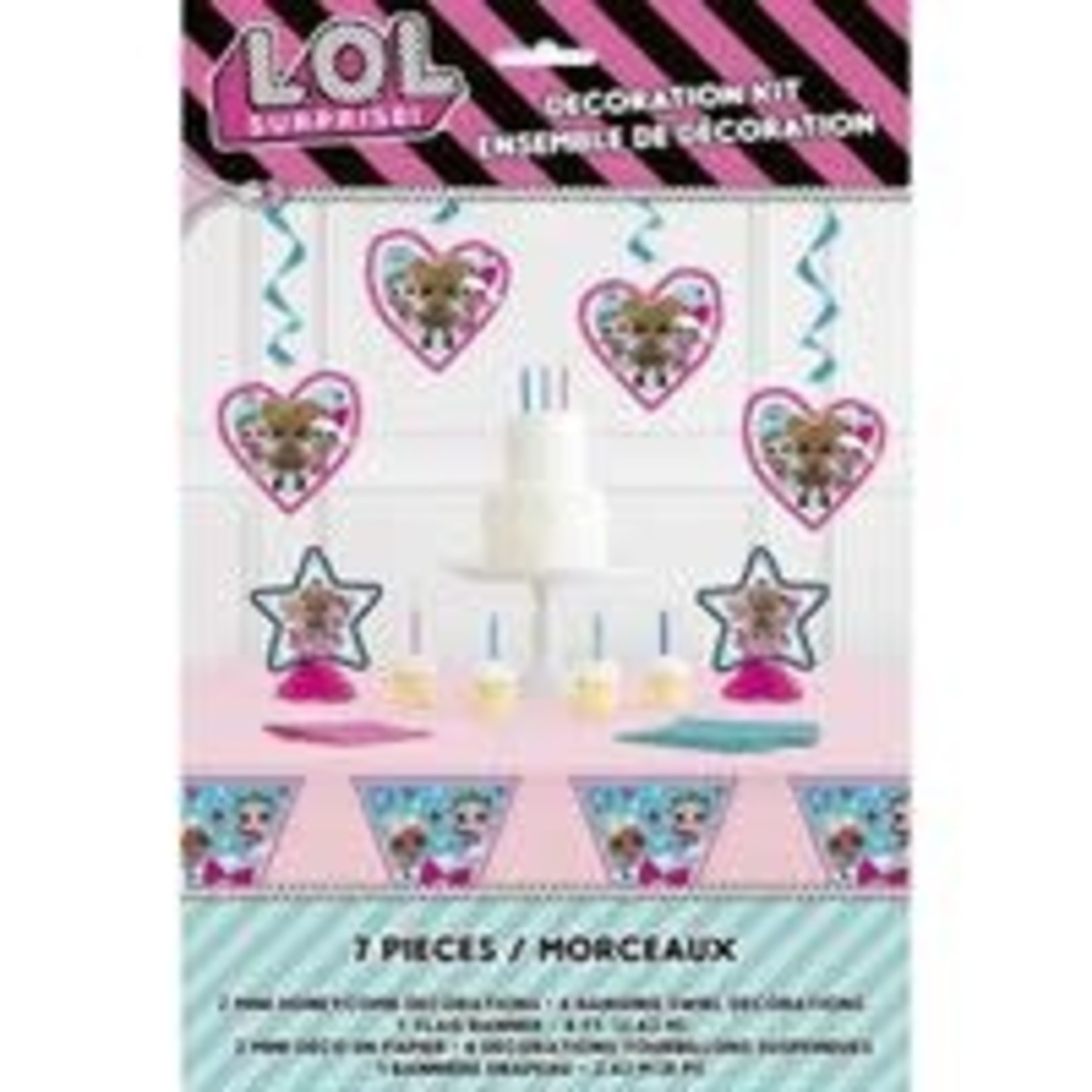 LOL Surprise Decor Kit 7pc