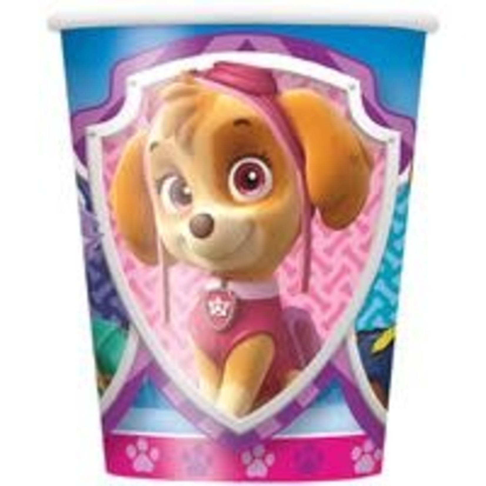 Paw Patrol Girl 9oz Paper Cups 8ct