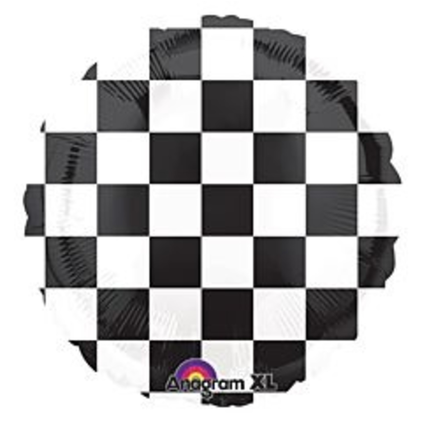 Anagram 18" Checkerboard Balloon