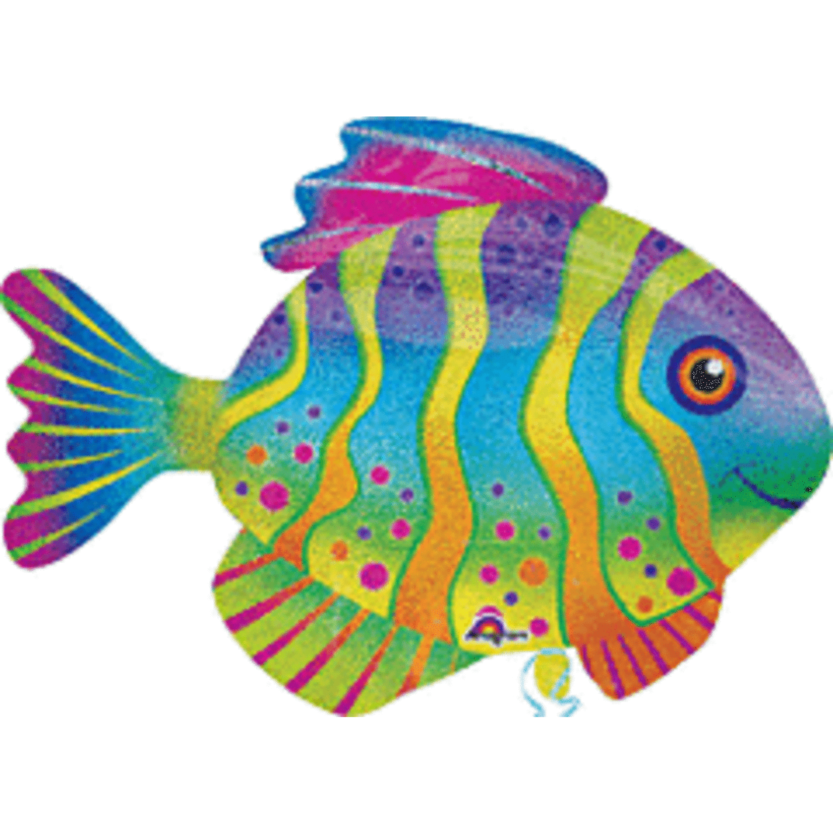 Anagram 33" Colorful Fish Balloon