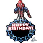 Anagram 34" Spiderman Personalized Balloon