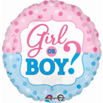 Anagram 18" Girl Or Boy Balloon