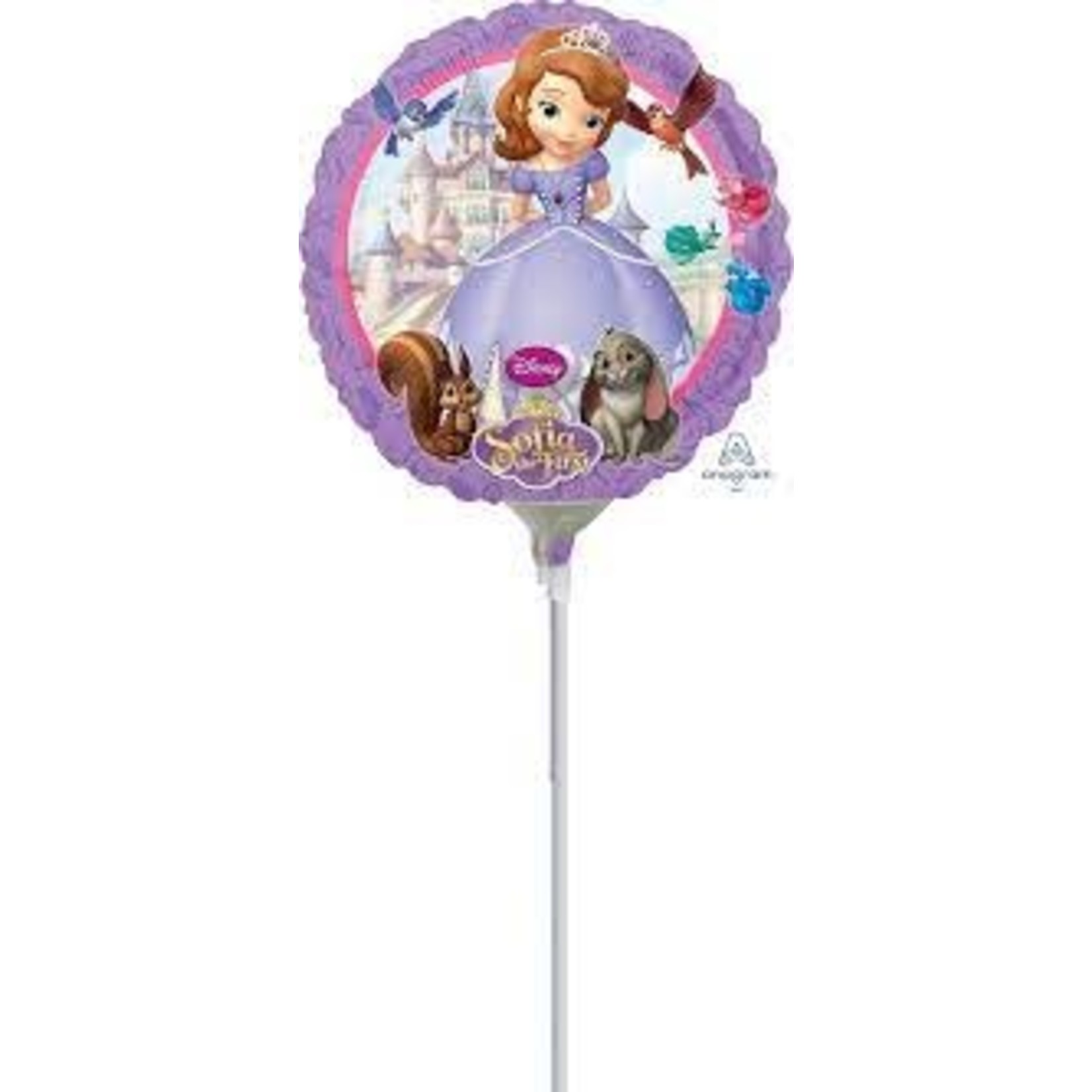 Anagram Air Filled 9in Sofia The First Balloon